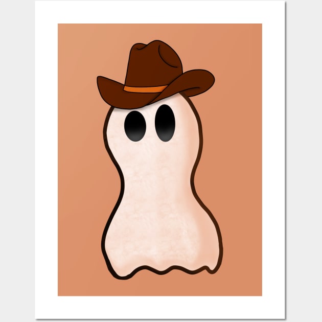 Cowboy ghost Wall Art by Johadesigns